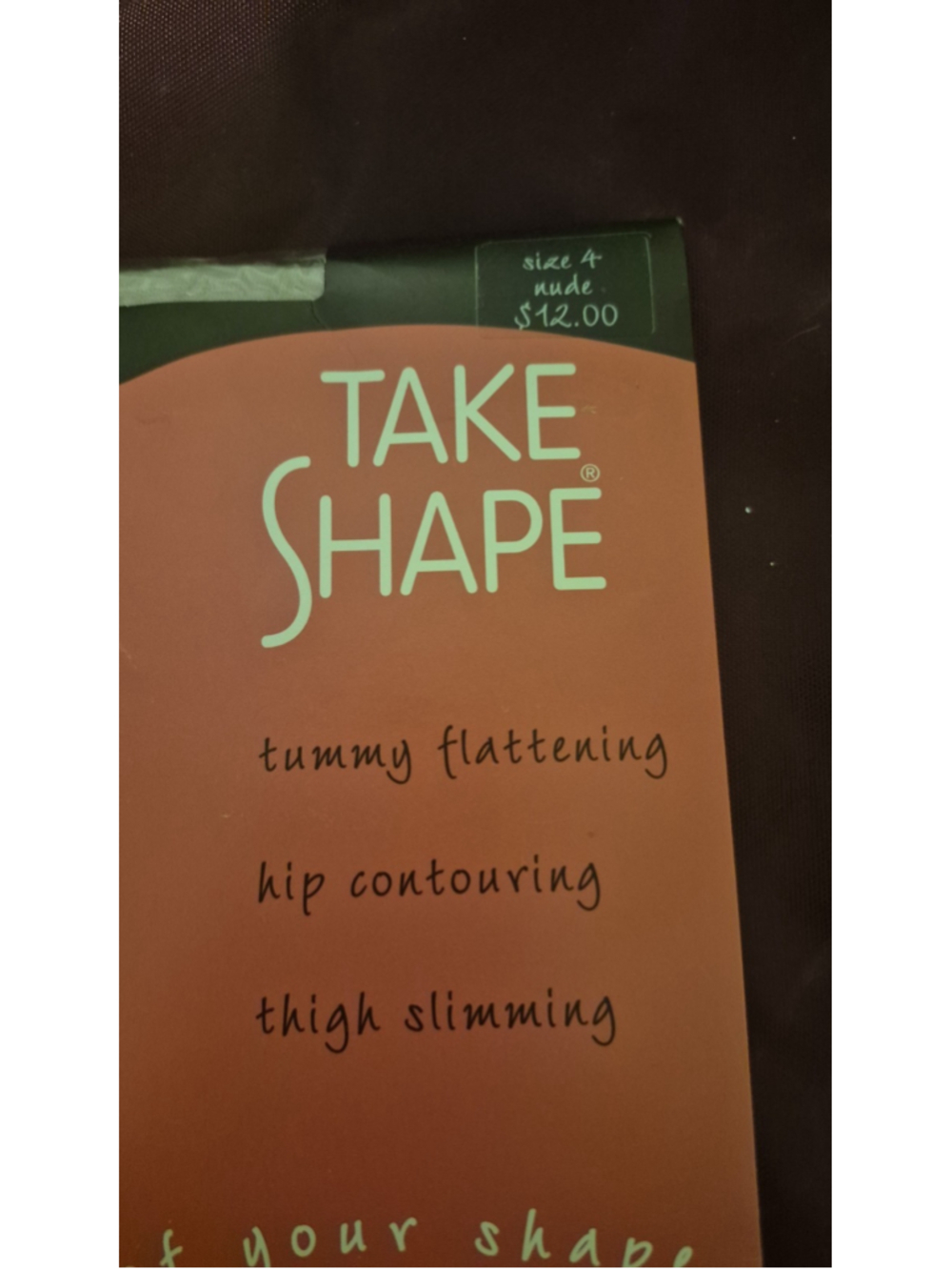 1p JCPenney Take Shape Mid Thigh Smoother Shapewear - sz 4 - Nude - Picture 3 of 6
